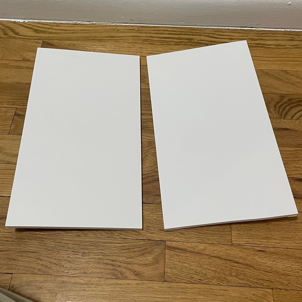 Windmill Air Conditioner Insulated Side Cover Panels Set of 2 White Sleek NEW